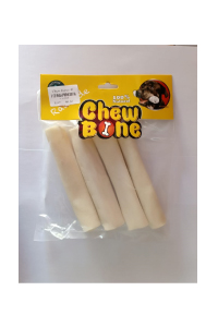 Chew Bone Roller Rawhide 12Cm 4 Pieces